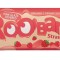 Baton cu capsuni invelit in glazura roz bio 30g Roobar