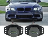 2 x BMW E90 E91 40W Marker Faruri LED pentru Angel Eyes Alb 2005-2009