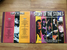 ROLLING STONES - STORY OF THE SONES (2LP,2VINILURI,1982,K-TEL,Made in UK) foto