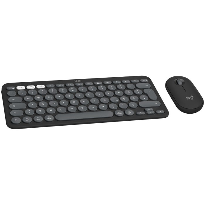 LOGITECH Pebble 2 Combo for Mac - TONAL GRAPHITE - (US) INTL - BT - N/A - INTNL-973 - MAC &amp;quot;920-012244&amp;quot; (timbru verde 0.8 lei)