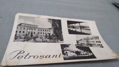 CARTE POSTALA PETROSANI CIRCULATA foto