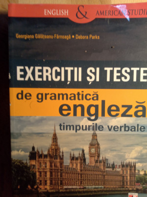 Exerciții și teste de gramatica engleza,farnoag,parks foto