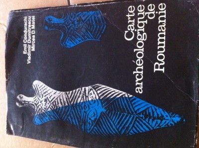 Carte Archeologique de Roumanie Harta arheologica a Romaniei 1972 lb. franceza foto