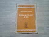 RELATIILE LUI PETRU RARES CU RUSIA - Tudor Alexandru Stoianovici - 1946, 19 p., Alta editura