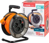 K&aacute;bel Strend Pro DG-FB04 predlžovac&iacute;, L-15 m, na bubne, prierez 1,5 mm2