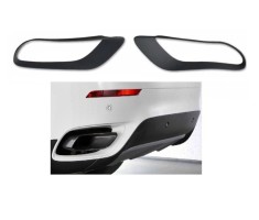 Ornamente plastic pentru capetele de esapament compatibile BMW X6 E71 2008-&gt; Cod: 6XB