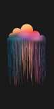 Husa Personalizata APPLE iPhone XS Max Colored Cloud