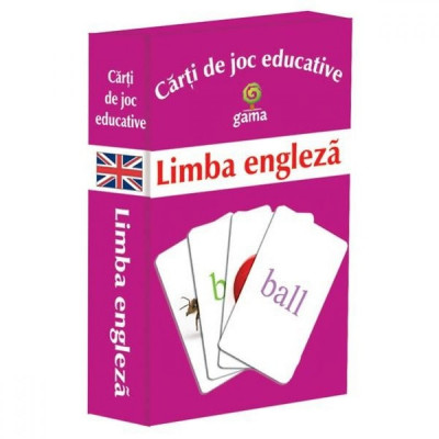 Carti de joc educative - Limba engleza foto