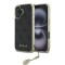 Husa originala Guess iPhone 16 Plus Hardcase 4G Charms Collection, negru, GUHCP16MGF4GGR