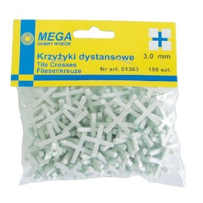 DISTANTIERE FAIANTA TIP CRUCE 6.0MM, 100/SET foto