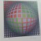 Victor Vasarely, Serigrafie- numerotata 1/40 și semnată
