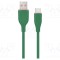 Cablu USB 2.0 GEMBIRD USB A la USB C 1,5m verde