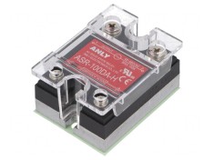 Releu Semiconductor 100A 1-Fazat 4-32VDC 48-480VAC foto