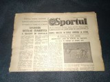 ZIARUL SPORTUL 24 OCTOMBRIE 1985