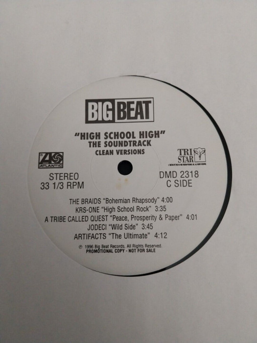 Vinil 2xLP Various &lrm;&ndash; High School High - The Soundtrack (VG)