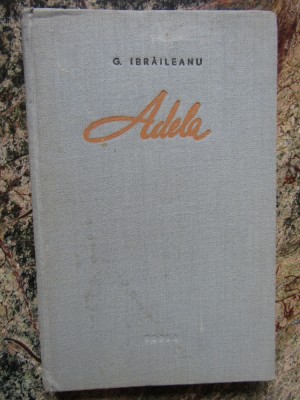 G. Ibraileanu - Adela CARTONATA foto