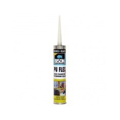 Adeziv de etansat poliuretanic, negru Bison PU Flex 300ml