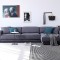Canapele modulare de living pe colt