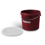 Găleată rotundă cu capac Delphin FEEDER, 17 litri