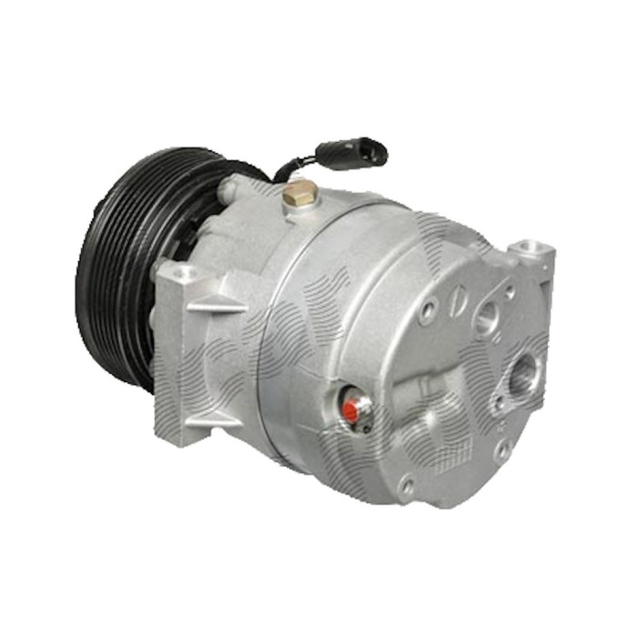 Compresor aer conditionat Nissan Interstar, 2002-2010, motorizare 1.9 dci, 60kw; 2.2 dci, 66kw, 2.5 dci, 73/74/85kw, diesel, rola curea 123 mm, 6 can