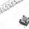 Microintrerupator 6x6mm, OFF-(ON), SPST-NO, C&amp;K - PTS645SH43SMTR92 LFS