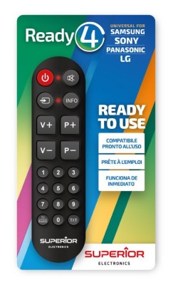Telecomanda Universala Superior Pentru Tv si Smart Tv Samsung, Sony, Panasonic si Lg Gata de Utilizare foto
