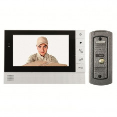 Videointerfon poarta cu fir monitor LCD color, infrarosu, memorare poze, Home foto