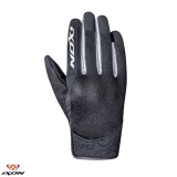 Manusi moto copii vara Ixon model RS Slicker Kid CS culoare: negru/alb Negru/alb 8 ani (14/15 cm)