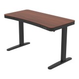 HOORN &iacute;r&oacute;asztal elektromos magass&aacute;g&aacute;ll&iacute;t&aacute;ssal, vez&eacute;rlőpanellel 120x60 cm fekete-di&oacute;