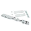 Emblema AMG Mercedes Grila Fata Cromata Metal 16cm x 1.7cm Fixare cu Prezoane