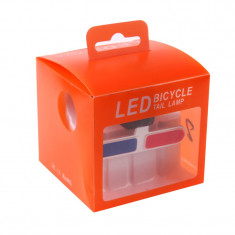 Semnalizare LED pentru bicicleta Tail Lamp XU-902, USB foto