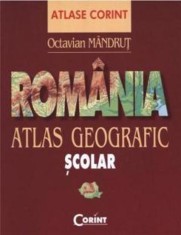 Romania. Atlas geografic scolar - Octavian Mandrut