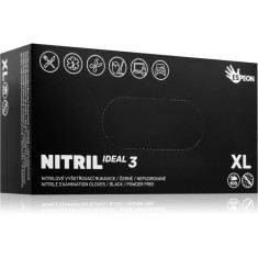 Espeon Nitril Ideal3 Black mănuși din nitril, fără pudră mărime XL 100 buc