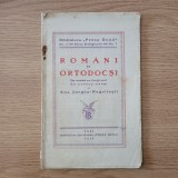 Ana Jurgea-Negrilesti - Romani si Ortodocsi (1929)