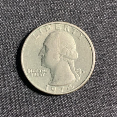 Moneda quarter dollar 1974 USA