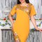 Rochie de ocazie Irisa MustarMarimea