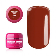 Gel Silcare Base One Color RED - Coffee Red 16, 5g