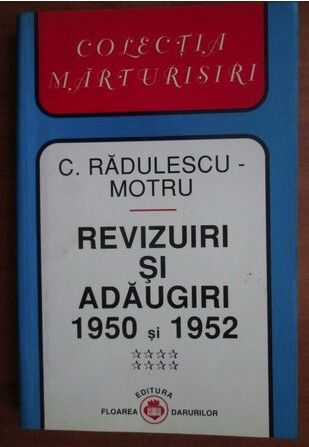 Revizuiri si adaugiri / Constantin Radulescu-Motru Vol. 8