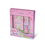 MARTINELIA SUPER GIRL SET INFRUMUSETARE SI NOTEBOOK SuperHeroes ToysZone