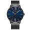 CEAS BARBATESC CURREN SUPERSLIM NEGRU/ALBASTRU