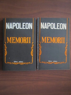 Napoleon - Memorii 2 volume foto
