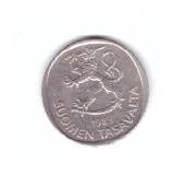 Moneda Finlanda 1 markka 1983, stare foarte buna, curata
