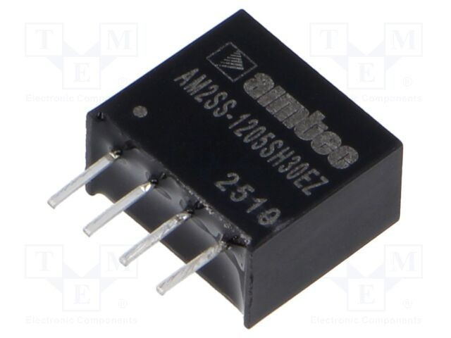 Convertor DC/DC AIMTEC 2W 10,8-13,2V intrare 5V 0,4A ieșire SIP4