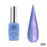 Oja semipermanenta Twilight Glitter 8ml, 203