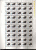 Czechoslovakia 1992 Bugs, 50 stamps in bloc, MNH J.9, Nestampilat