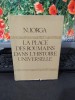 N. Iorga, La place des roumains dans l&#039;histoire universelle, Bucuresti 1980, Editura Stiintifica, 520 pagini, Istorie