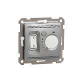 Termostat de camera Schneider Sedna aluminiu SDD113506