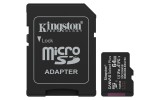 Card de memorie Kingston Canvas Select Plus Gen3 Micro-SDXC, 64 GB, Clasa 10 + Adaptor