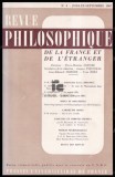 Revue philosophique de la France et de l etranger vol. 3 iul-sept 1967 Pierre-Maxime Schuhl