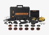 Polizor mini pe acumulator Arbortech MG1000, 18V DeWalt, brushless, set sculptura, reglaj turatie